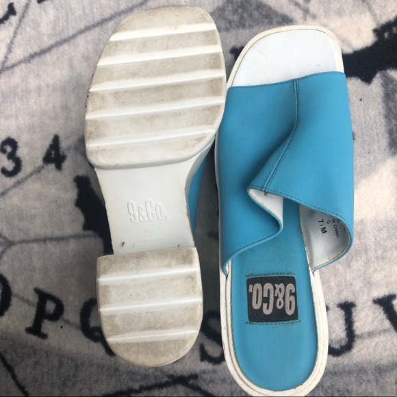 Y2K 9&Co Platform Peep Toe Heels - Picture 3 of 3